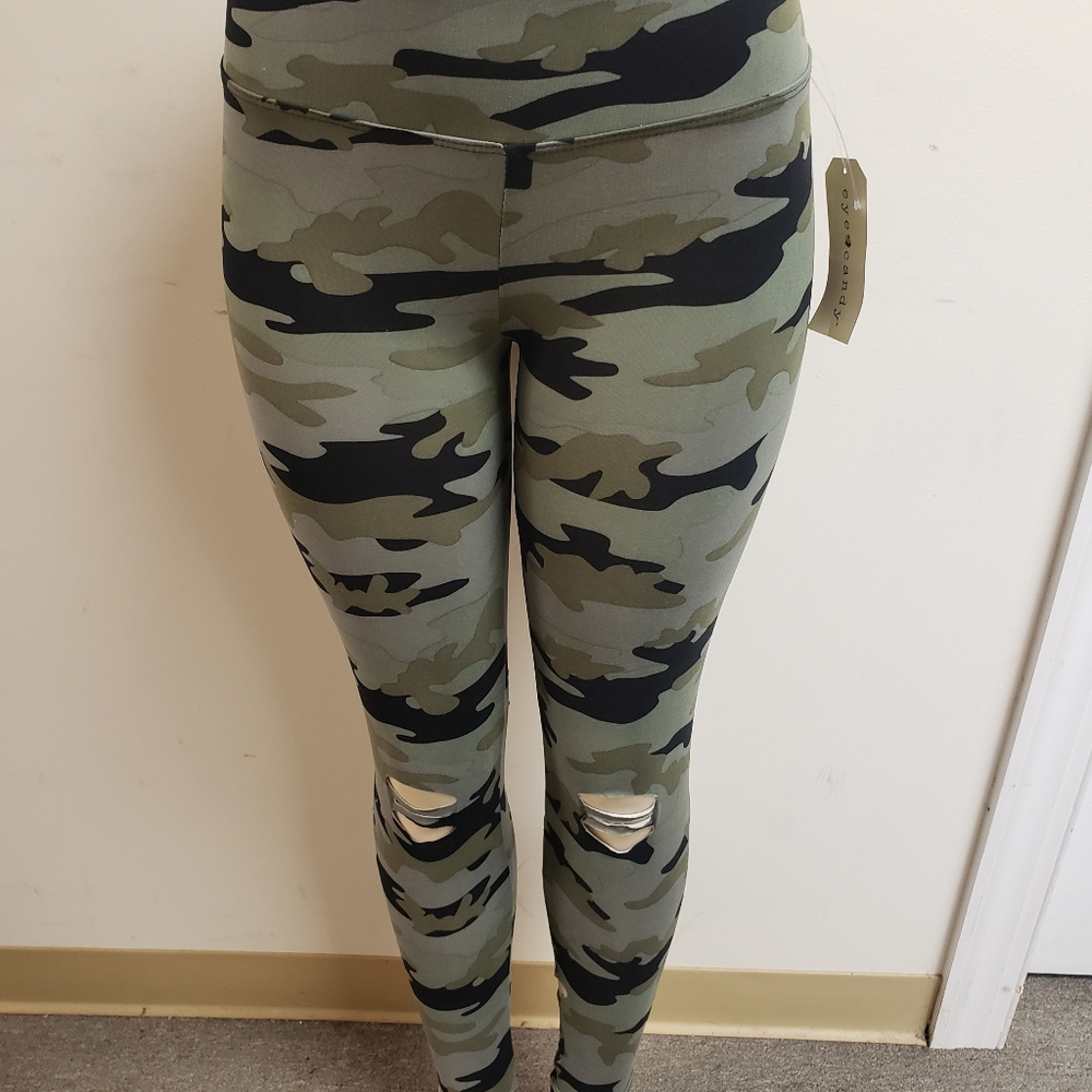 Army color leggings - Picture 3 of 4
